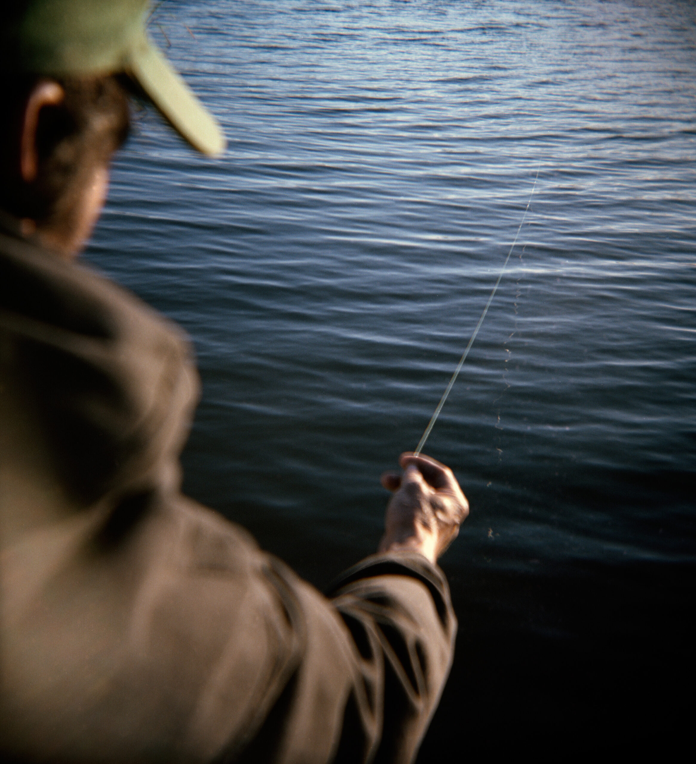 Knowing where to cast your line out, when fishing is a decision which improves with experience. The angler must look at the landscape from many angles, and then decide on the best spot to cast his line and wait.